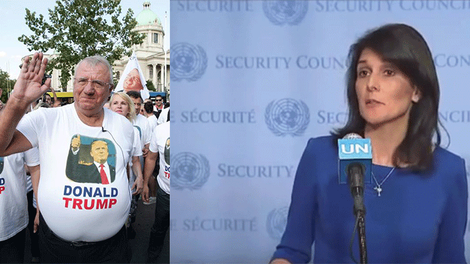 Leutar.net Trampova savjetnica: Kosovo treba biti punopravni član UN-a