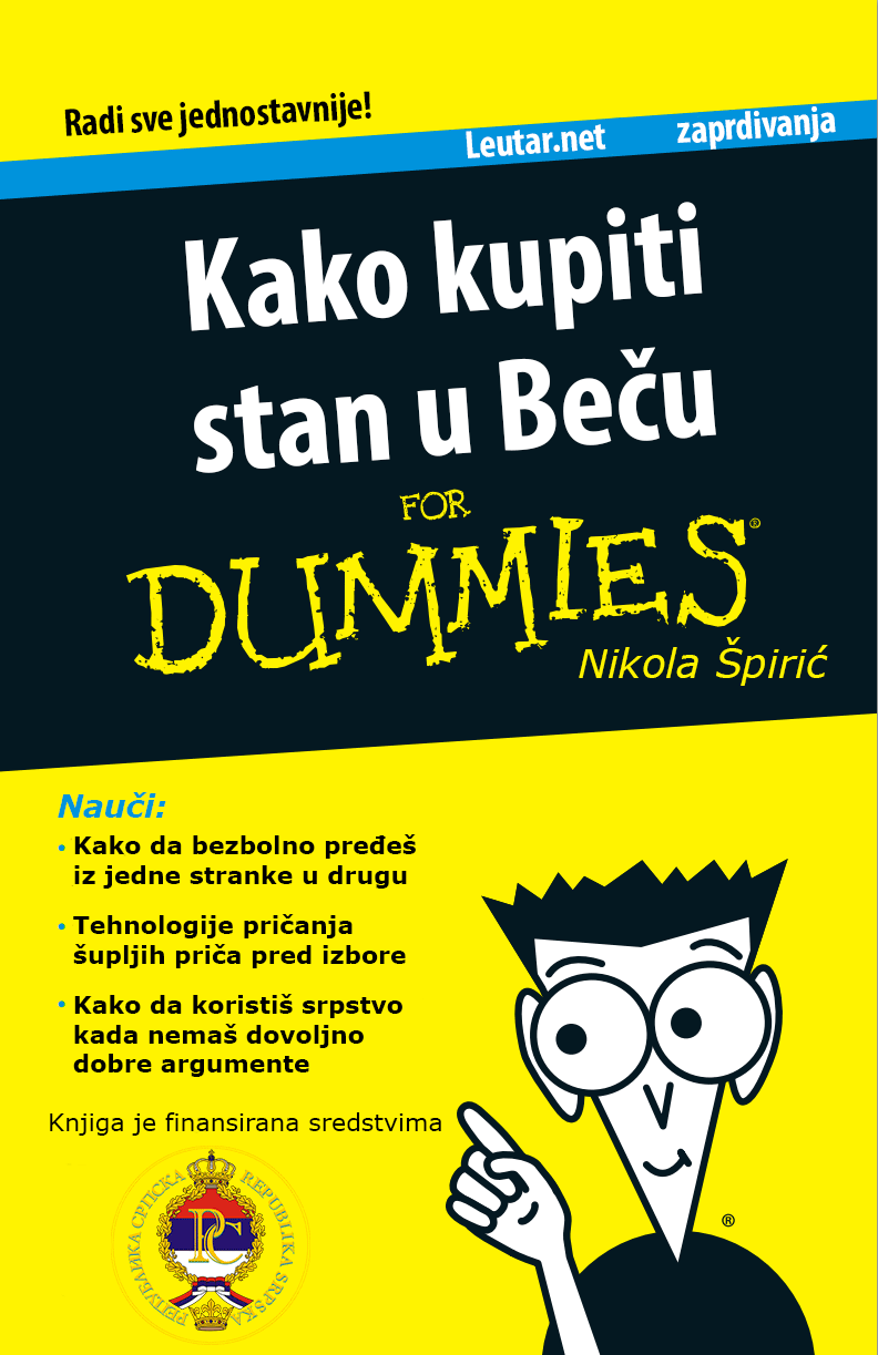 Leutar.net Izašao je iz štampe priručnik: „KAKO KUPITI STAN U BEČU FOR DUMMIES“