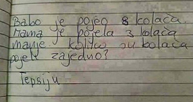 Leutar.net Dječak iz BiH nasmijao regiju svojom "matematičkom" logikom