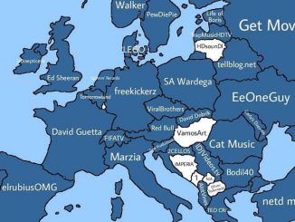 Leutar.net Objavljena karta najpopularnijih YouTube kanala u Evropi: U BiH najslušaniji Jala Brat i Buba Corelli