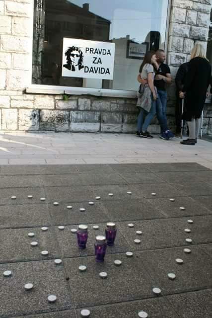 Leutar.net U Nevesinju održan skup "Pravda za Davida"