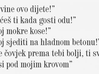 Leutar.net Šta su nam sve govorili roditelji