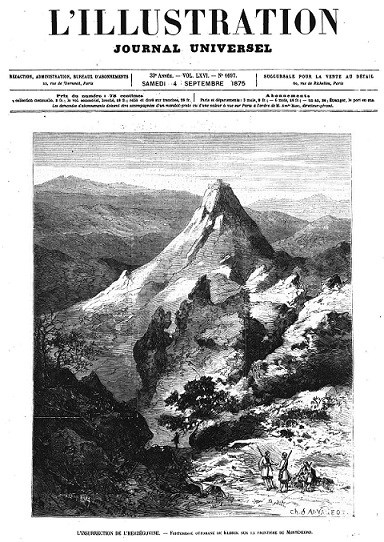 Leutar.net Hercegovački ustanici u francuskom listu iz 1875.