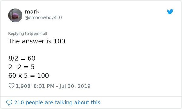 Leutar.net Matematički problem zaratio internet, čak ni matematičari nisu složni oko odgovora