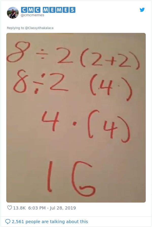 Leutar.net Matematički problem zaratio internet, čak ni matematičari nisu složni oko odgovora