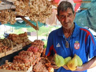 Leutar.net BESKUĆNIK POSTAO SAM SVOJ GAZDA Miroslav danju prodaje voće i povrće, a noću SPAVA ISPOD ŠTANDA