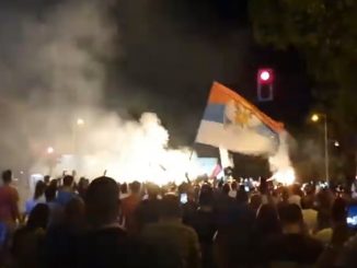 Leutar.net Litija u Podgorici, veliki broj građana na ulicama