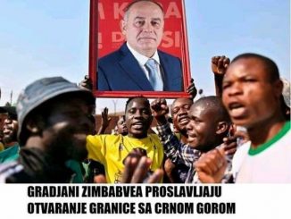 Leutar.net Građani Zimbabvea proslavljaju otvaranje granice sa Crnom Gorom