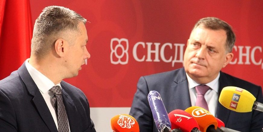 Leutar.net Nešić: Biću protivkandidat Dodiku! Dodik: Vrati nam se, sve ti je već oprošteno!  