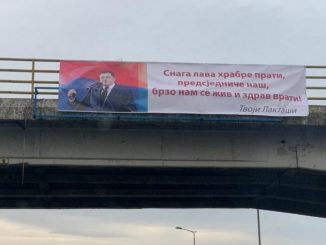 Leutar.net Stranački plakati podrške Dodiku - "Bori se kao lav"!?