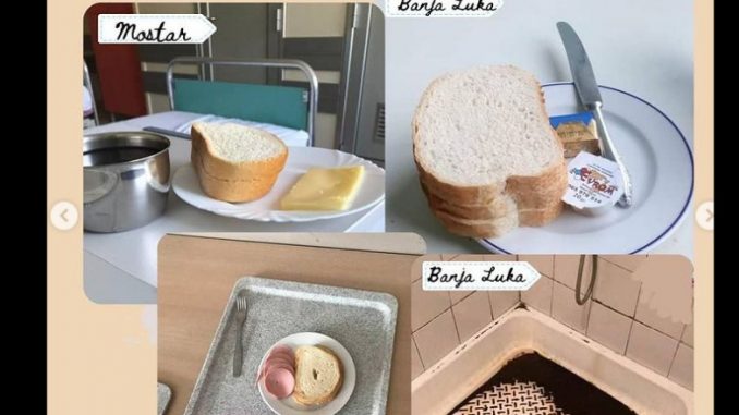 Leutar.net Fotografije hrane u porodilištima u BiH i regionu 'tresu' društvene mreže