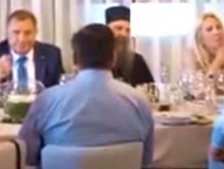 Leutar.net Ovako je izgledala večera u čast patrijarha u Doboju (VIDEO)