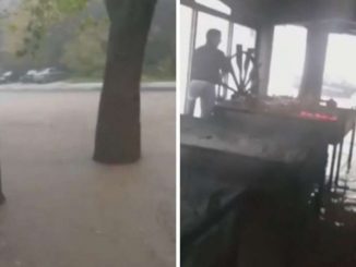 Leutar.net U D. Jablanici potopljen restoran sa janjcima na ražnju