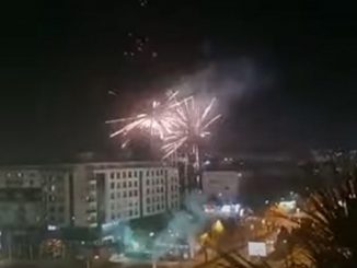 Leutar.net Vatromet obasjao Podgoricu i druge gradove: “Nek’ je vječna evropska Crna Gora”