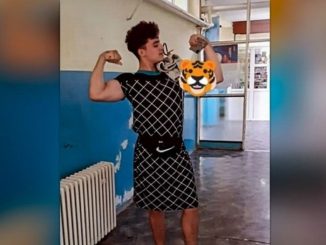 Leutar.net Učenik iz Srbije prevario sistem, škola zabranila bermude, on došao u haljini (VIDEO)