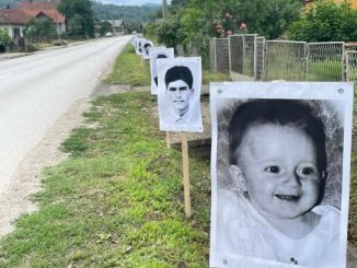 Leutar.net Radnici Zvornik puteva angažovani da uklone fotografije stradalih Srba