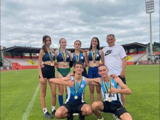 Leutar.net 8 medalja za AK "Trebinje" na prvenstvu BiH za mlađe juniore-ke