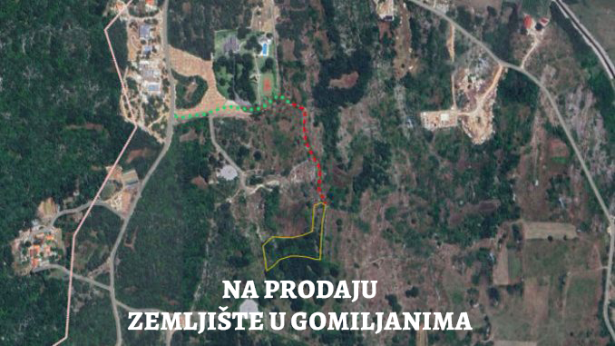 Na prodaju – Zemljište u Gomiljanima