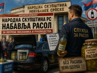 Leutar.net Narodna skupština Republike Srpske nabavlja rasol za potrebe poslanika i rukovodstva